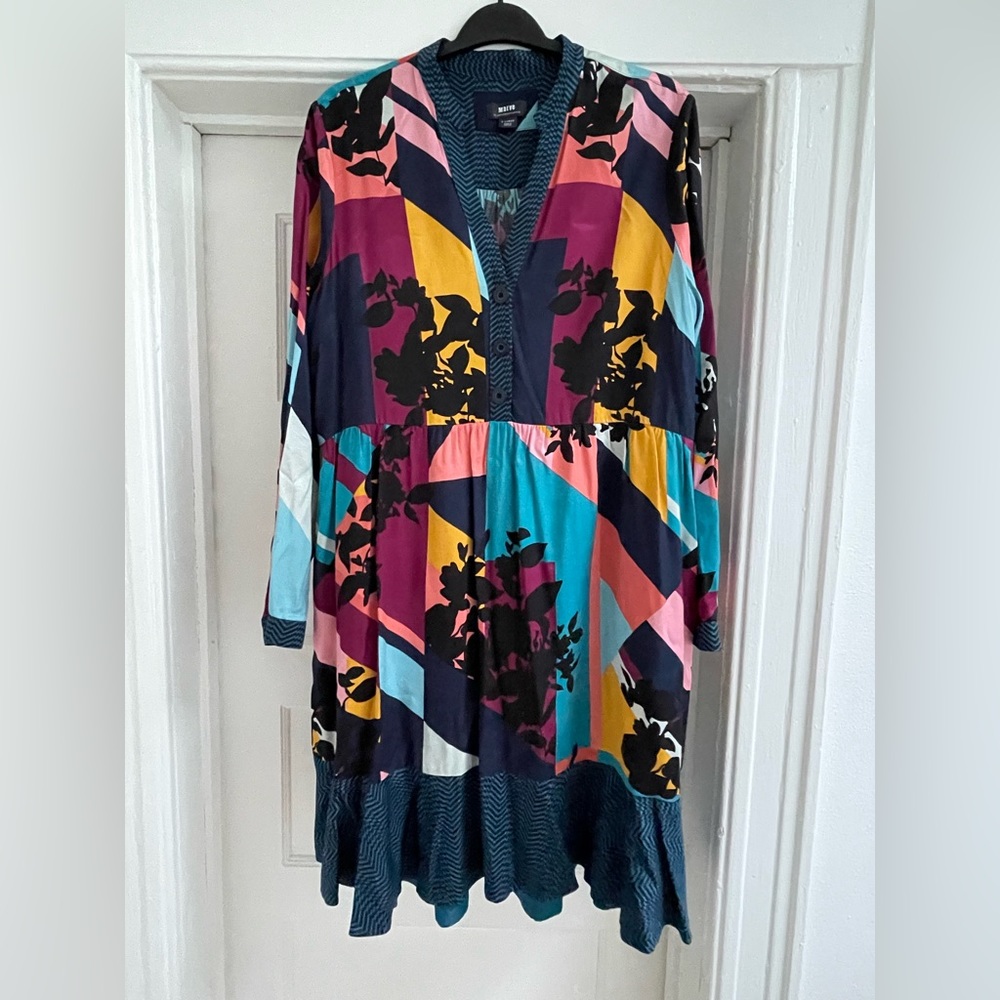Maeve Anthropologie Women's Size XL Mixed Media Dress